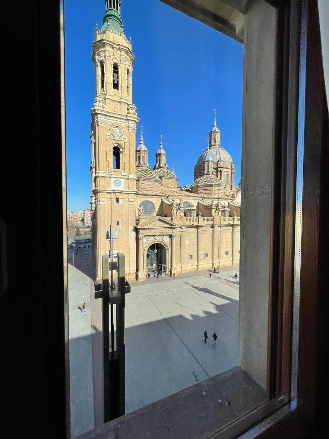 Апартаменты Az El Balcon A La Basilica II - Vistas Inmejorables A La Basilica Del Pilar! Сарагоса Экстерьер фото